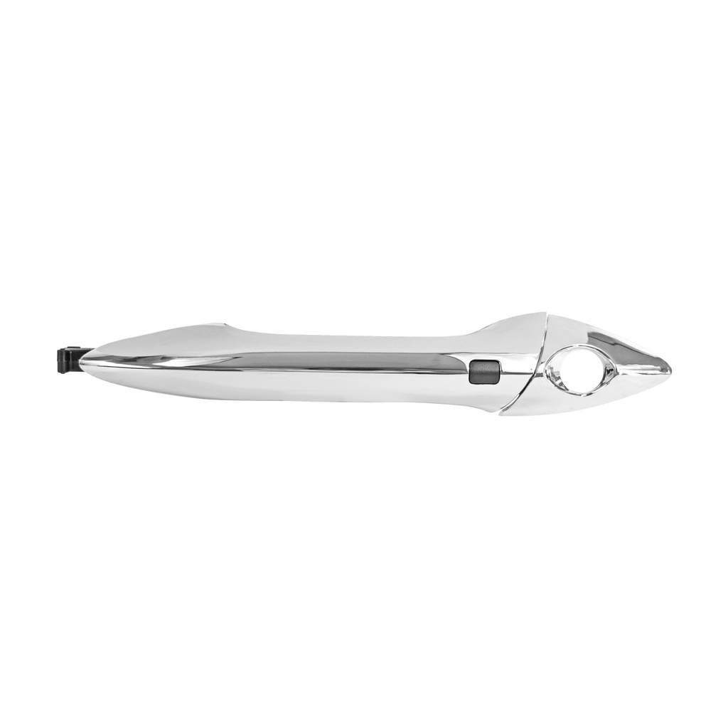 MANIJA EXTERIOR HY ELANTRA 13-16  CON HOYO PARA LLAVE CON SENSOR CROMADA PLASTICO HUSHAN Izquierdo Delantera  
