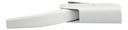 MANIJA DE TAPA NS 720 81-93/D21 86-08/NP300 07-15  DS 620 73-80  NS D22 08-15  GANCHO DE TAPA BLANCO ZINC HUSHAN    