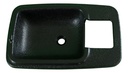 MANIJA INTERIOR DS 620 73-80  SOLO BISEL NEGRO PLASTICO HUSHAN Derecho Delantera  