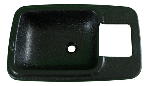 [012-0801-08] MANIJA INTERIOR DS 620 73-80  SOLO BISEL NEGRO PLASTICO HUSHAN Derecho Delantera  