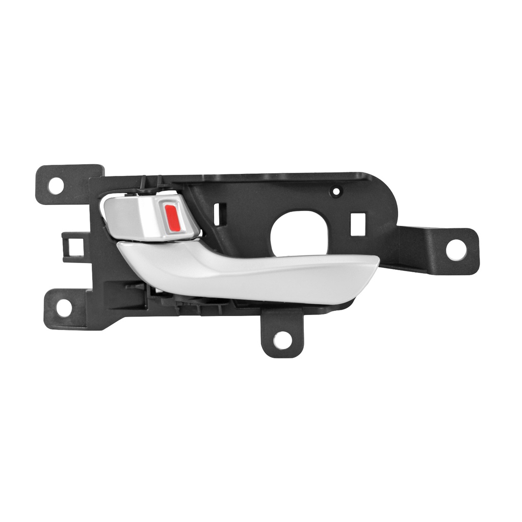 MANIJA INTERIOR HY SANTA FE 13-18  PLATA PLASTICO HUSHAN Izquierdo Trasera  