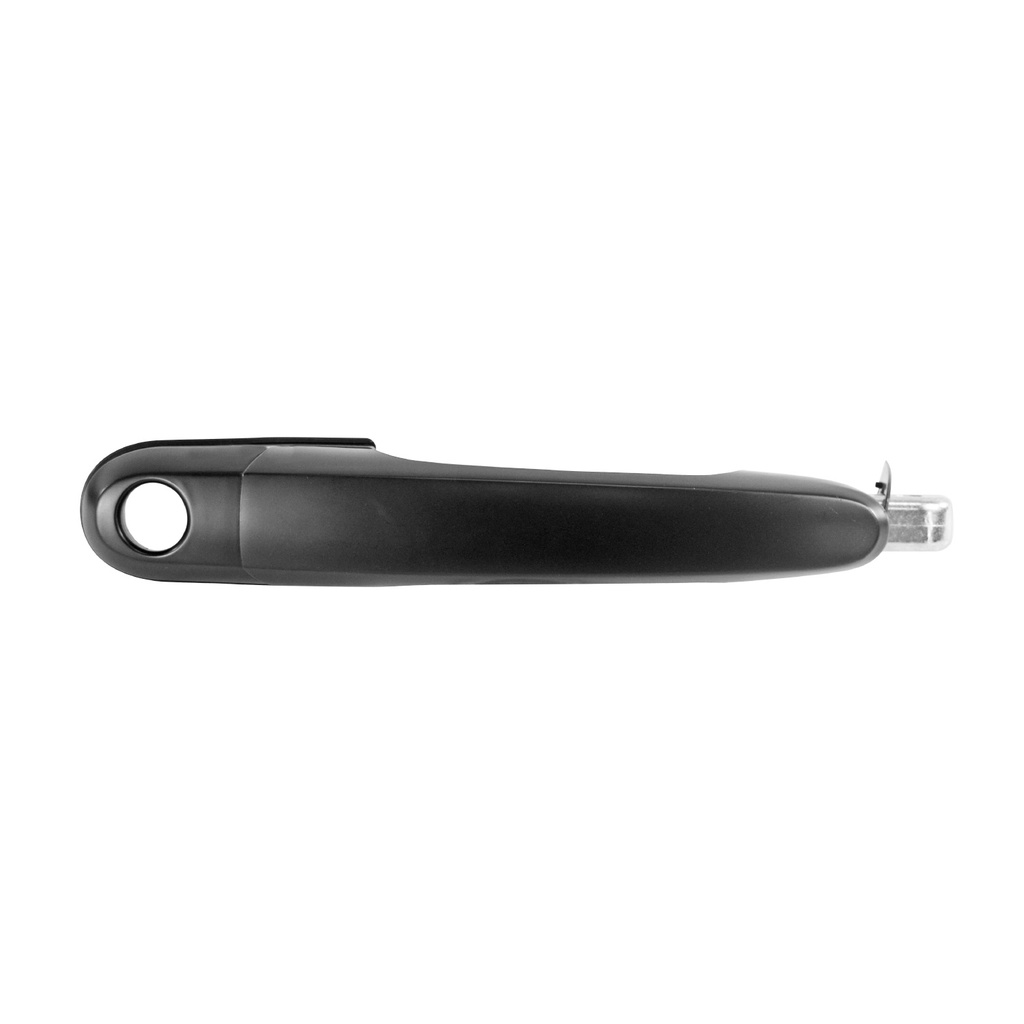 MANIJA EXTERIOR HY TUCSON 05-09  CON HOYO PARA LLAVE SIN SENSOR LISA NEGRA PLASTICO HUSHAN Derecho Delantera  