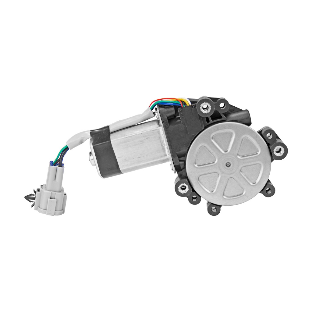 MOTOR DE ELEVADOR ELECTRICO NS ARMADA/TITAN 04-15  IN QX56 04-11  6 PINS CUADRADO 12VCC MANIJAUTO 3 Derecho Delantera  
