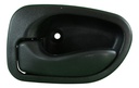 MANIJA INTERIOR DG ATOS 00-12  HY ACCENT 95-99  PATA CORTA NEGRO PLASTICO HUSHAN Izquierdo Delantera  