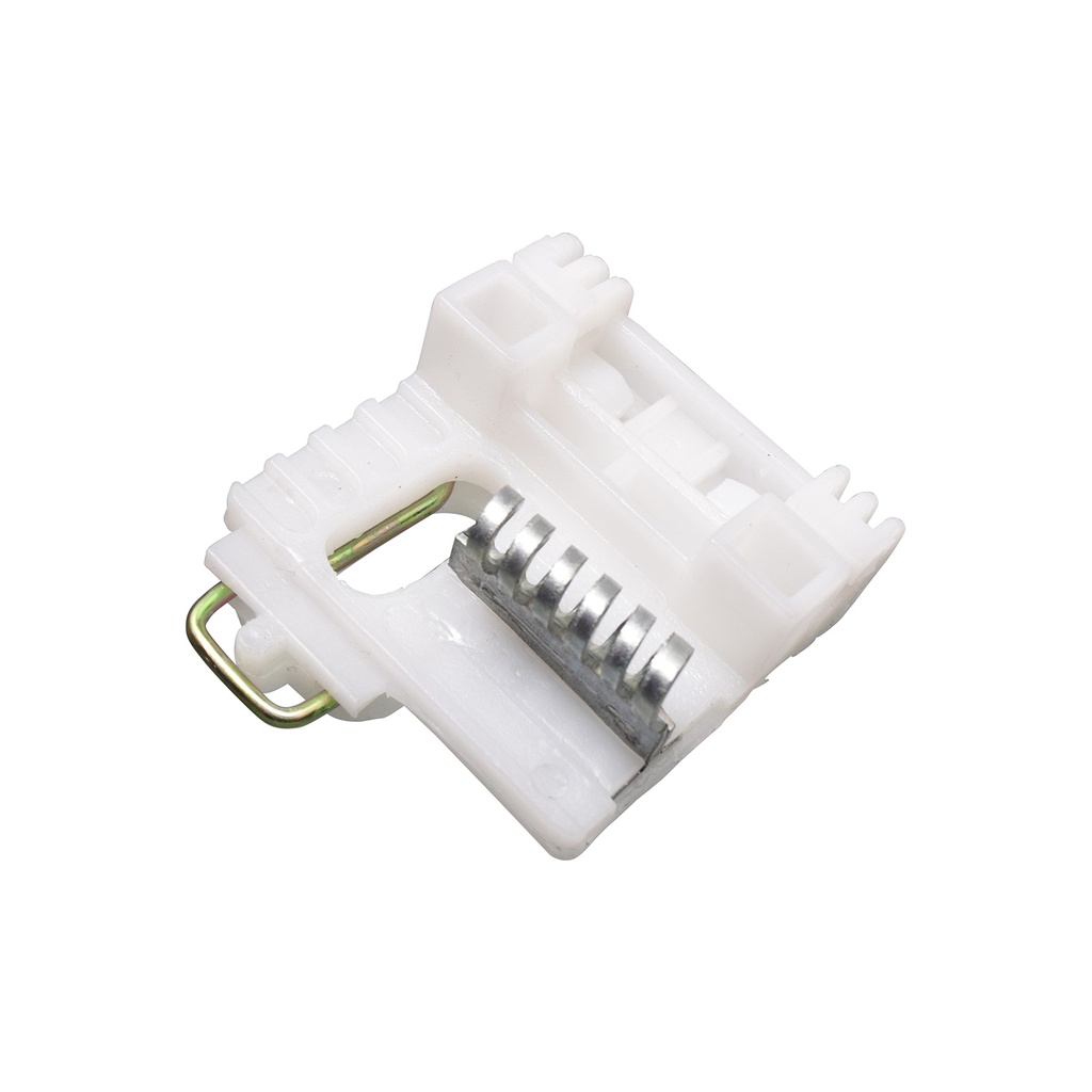 REPUESTO DE ELEVADOR JP LIBERTY 02-04  BASE CORREDERA CHICA 1 PIEZA PLASTICO GENERICA Derecho Trasera  