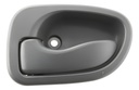 MANIJA INTERIOR DG ATOS 00-12  HY ACCENT 95-99  PATA CORTA GRIS PLASTICO HUSHAN Izquierdo Delantera  