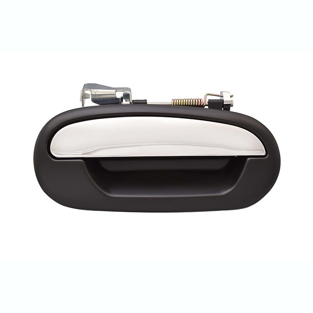 MANIJA EXTERIOR LC NAVIGATOR 98-02  LISA PARA PINTAR NEGRA/CROMO PLASTICO HUSHAN Derecho Trasera  