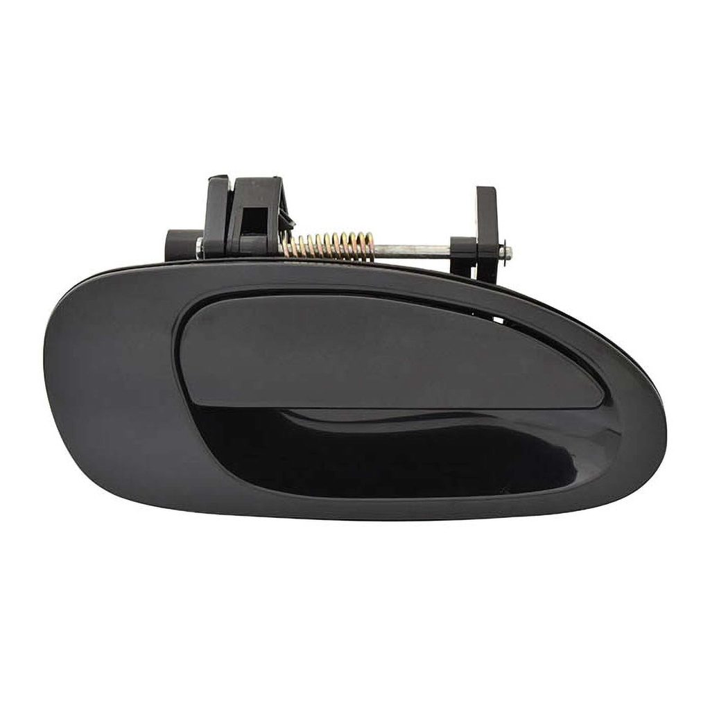 MANIJA EXTERIOR MZ 323 FAMILIA/PROTEGE 95-98  LISA PARA PINTAR NEGRA PLASTICO HUSHAN Derecho Trasera  