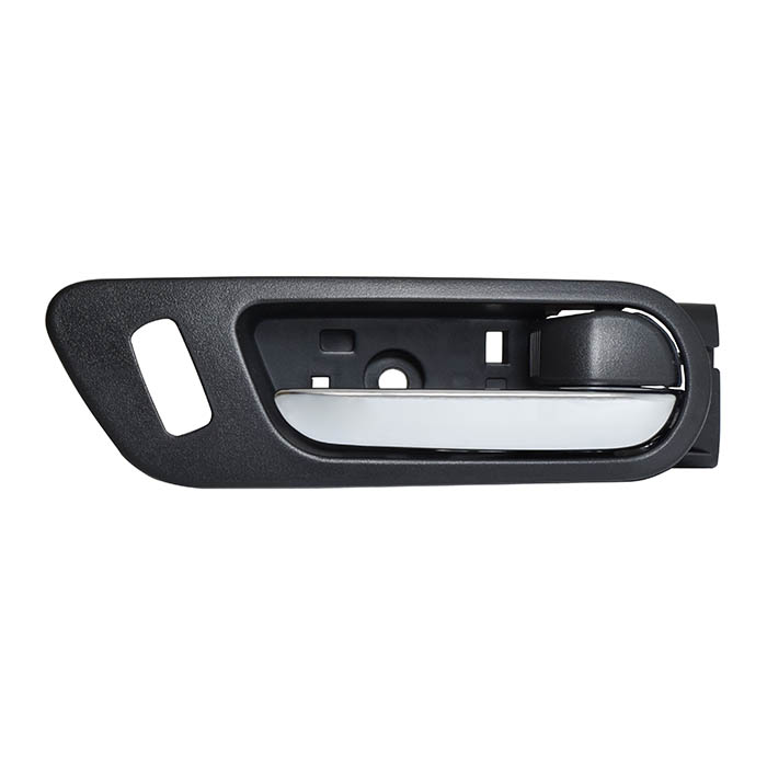 MANIJA INTERIOR MZ 6 09-13  CON HOYO PARA SEGURO NEGRA/CROMO PLASTICO HUSHAN Derecho Delantera  