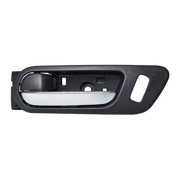 MANIJA INTERIOR MZ 6 09-13  CON HOYO PARA SEGURO NEGRA/CROMO PLASTICO HUSHAN Izquierdo Delantera  