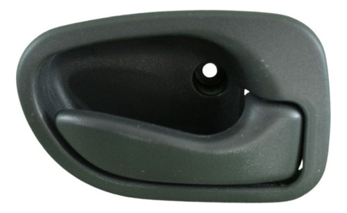 MANIJA INTERIOR DG ATOS 00-12  HY ACCENT 95-99  PATA LARGA GRIS PLASTICO HUSHAN Derecho Trasera  