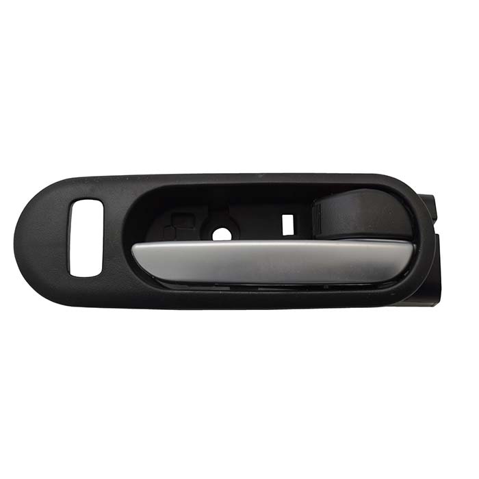 MANIJA INTERIOR MZ CX-7 07-12  CON HOYO PARA SEGURO NEGRO/PLATA PLASTICO HUSHAN Derecho Delantera  