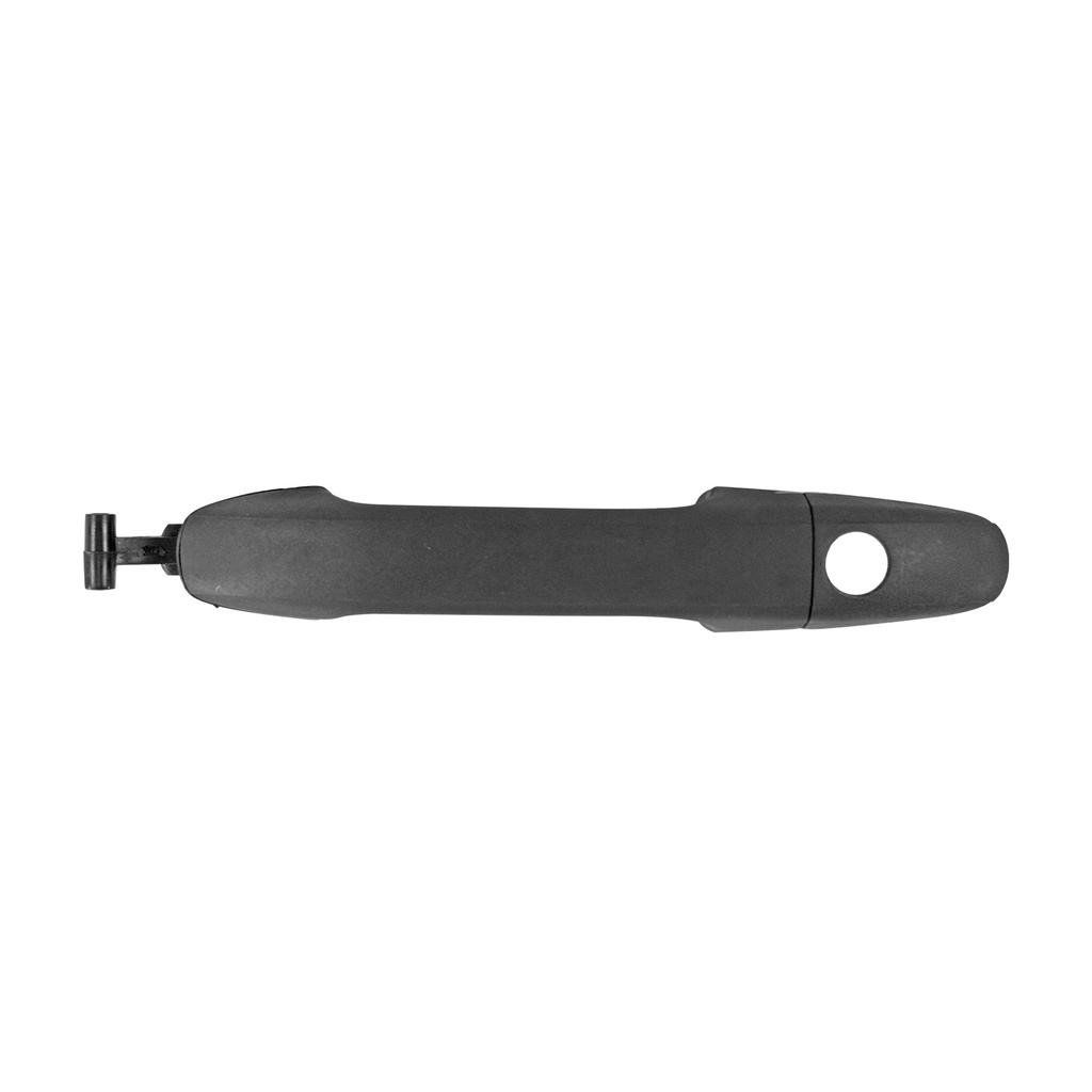 MANIJA EXTERIOR MC SPRINTER 19-21  CON HOYO PARA LLAVE CORRUGADA NEGRA PLASTICO HUSHAN Izquierdo Delantera  