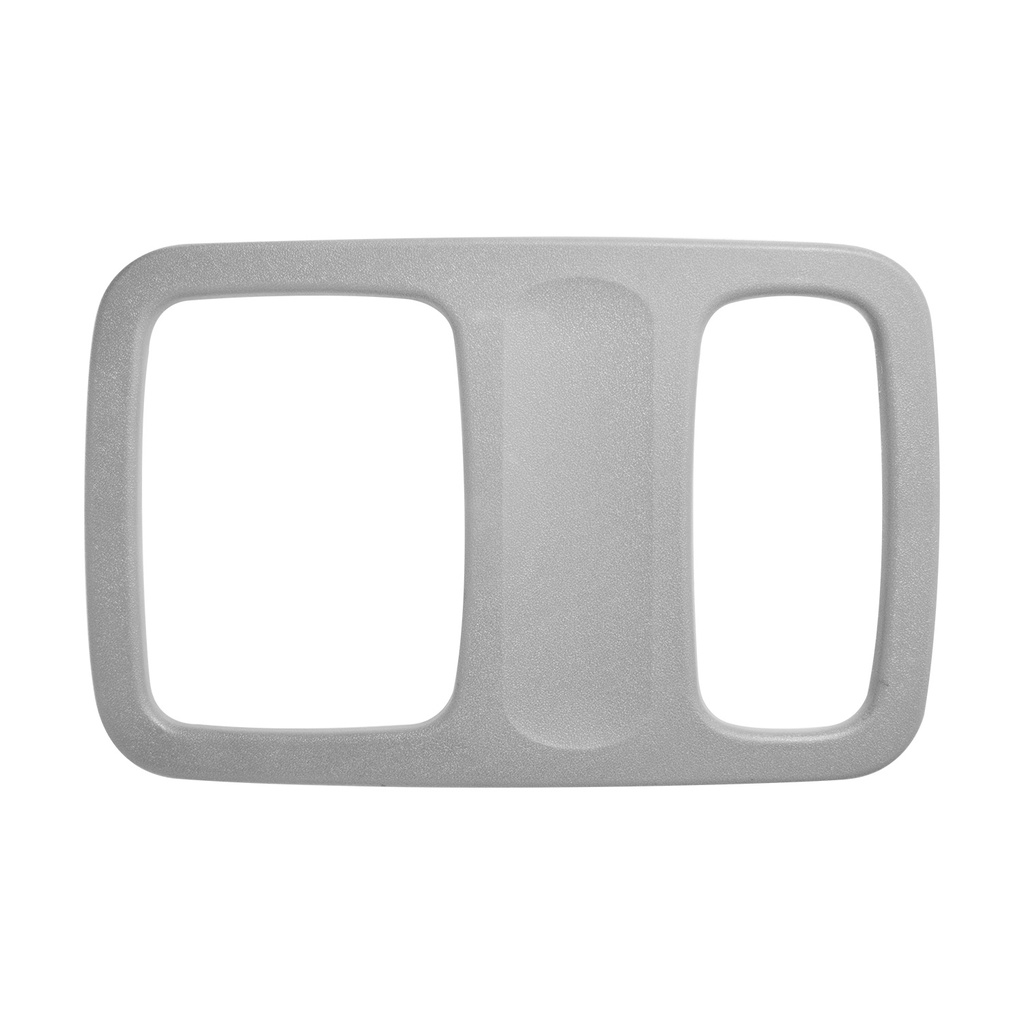 MANIJA INTERIOR MC SPRINTER 06-18  SOLO BISEL CORRUGADA GRIS PLASTICO HUSHAN   5ta puerta 
