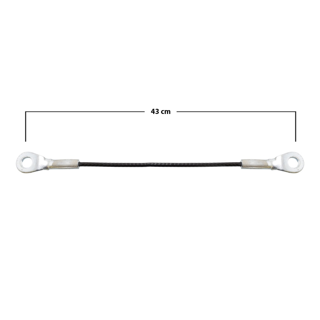 CABLES DE TAPA MT L200 05-15  1 PIEZA 43 CM Derecho/Izquierdo   