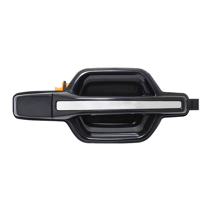 MANIJA EXTERIOR MT MONTERO LIMITED USA TYPE 04-08  LISA PARA PINTAR NEGRA/CROMO PLASTICO HUSHAN Derecho Trasera  