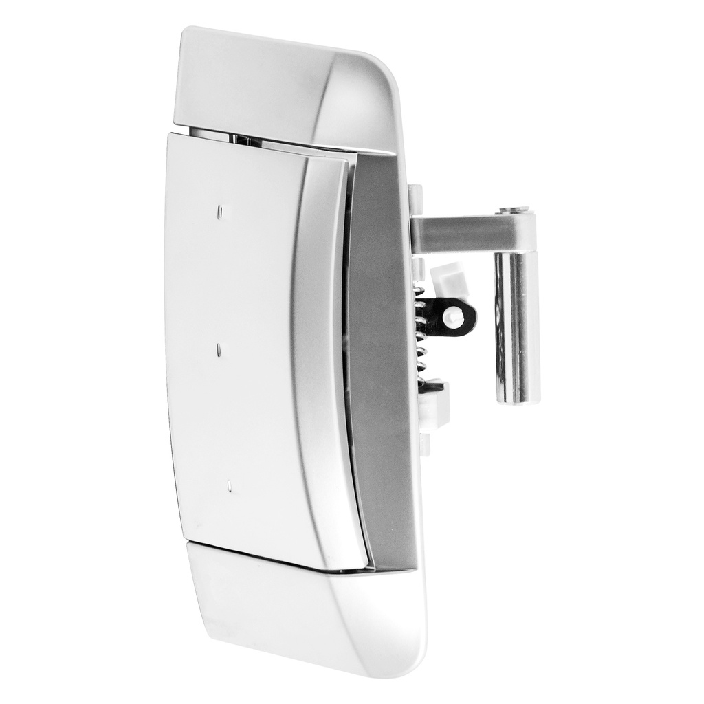 MANIJA EXTERIOR NS 350Z 03-08  SIN HOYO PARA LLAVE PLATA PLASTICO HUSHAN Derecho Delantera  