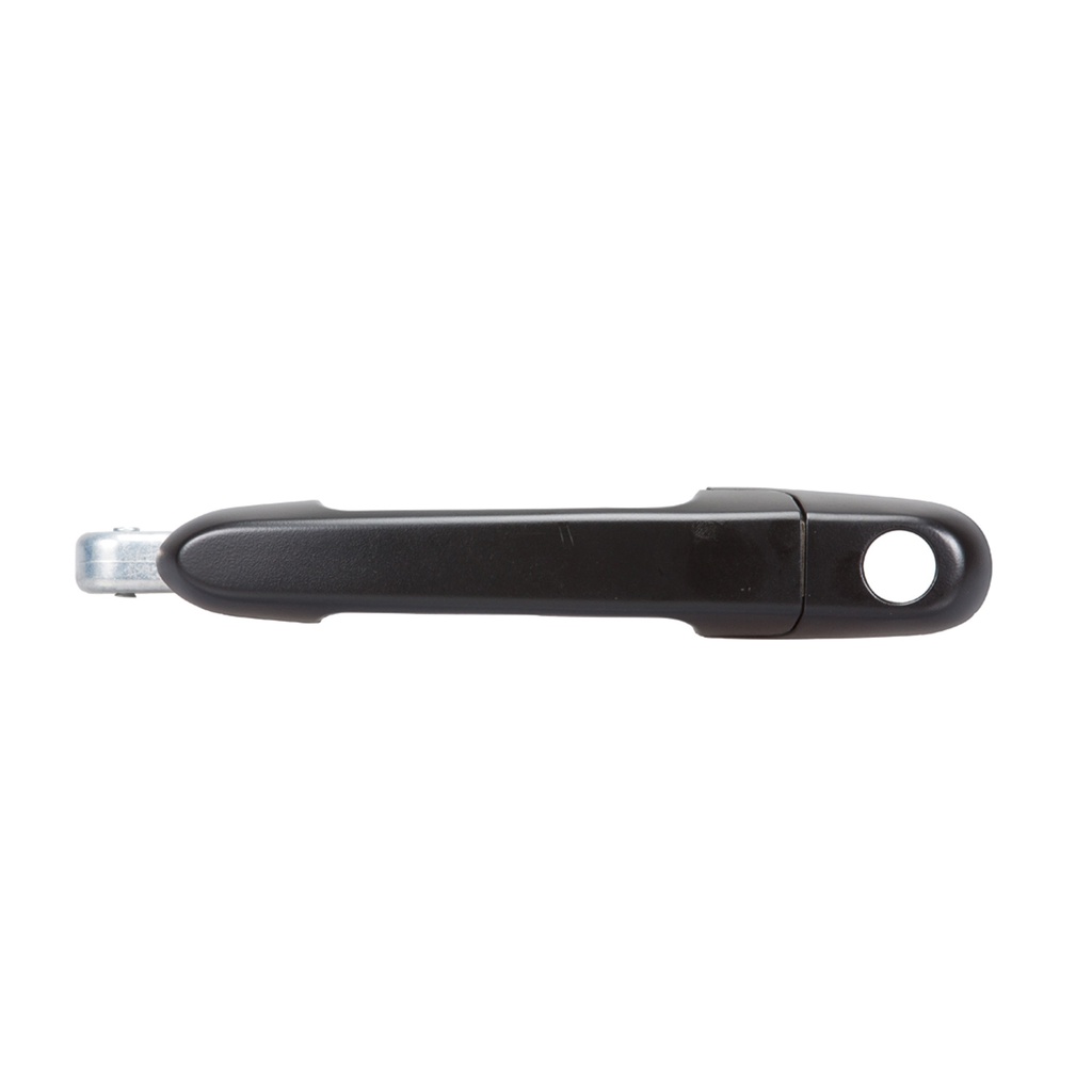 MANIJA EXTERIOR DG ATTITUDE 06-11  HY ACCENT 07-11  CON HOYO PARA LLAVE SIN BASE CORRUGADA NEGRA PLASTICO HUSHAN Izquierdo Delantera  