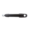 MANIJA EXTERIOR DG ATTITUDE 06-11  HY ACCENT 07-11  CON HOYO PARA LLAVE SIN BASE CORRUGADA NEGRA PLASTICO HUSHAN Izquierdo Delantera  