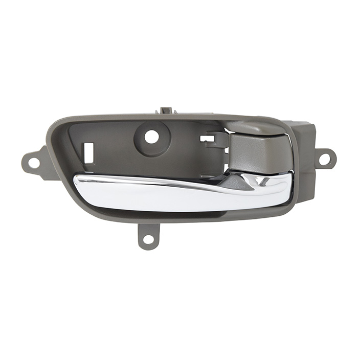 MANIJA INTERIOR NS ALTIMA 13-17/MAXIMA 16-18/ARMADA 15-17/PATHFINDER 13-17/MURANO 2019/URVAN 14-21  GRIS/CROMO PLASTICO HUSHAN Derecho Delantera/Trasera  