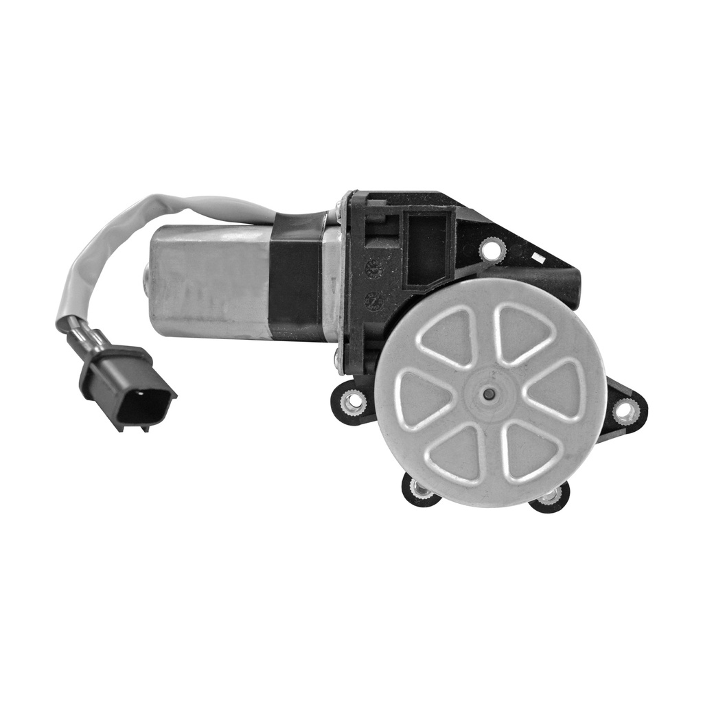 MOTOR DE ELEVADOR ELECTRICO NS ALTIMA 02-06/FRONTIER 05-15/SENTRA 02-06/XTERRA 05-15/MURANO 03-07  2 PINS ENCHUFE REDONDO 12VCC CUADRADO 5 17 CM MANIJAUTO Izquierdo Delantera  