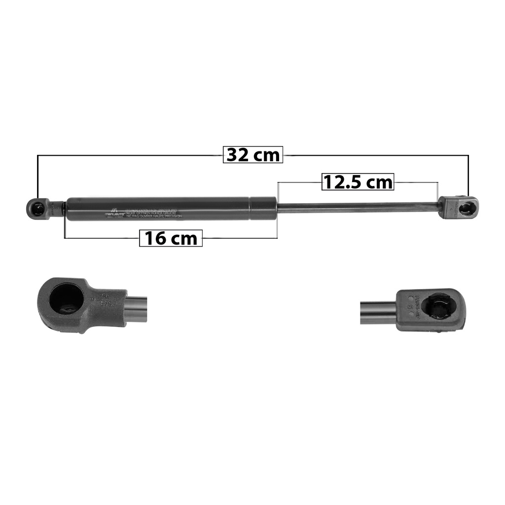 AMORTIGUADOR COFRE NS TITAN 04-15/PATHFINDER 05-12/ARMADA 04-15  32 16 12.5 ENTRADA TIPO 1 ENTRADA 2 TIPO 9 390 87.68 39.77 330 74.19 33.65 MANIJAUTO 8838    