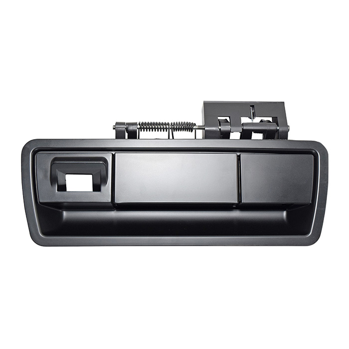 MANIJA EXTERIOR NS ARMADA 04-15  CON HOYO PARA CAMARA 5TA PUERTA ELECTRICA LISA NEGRA HUSHAN    