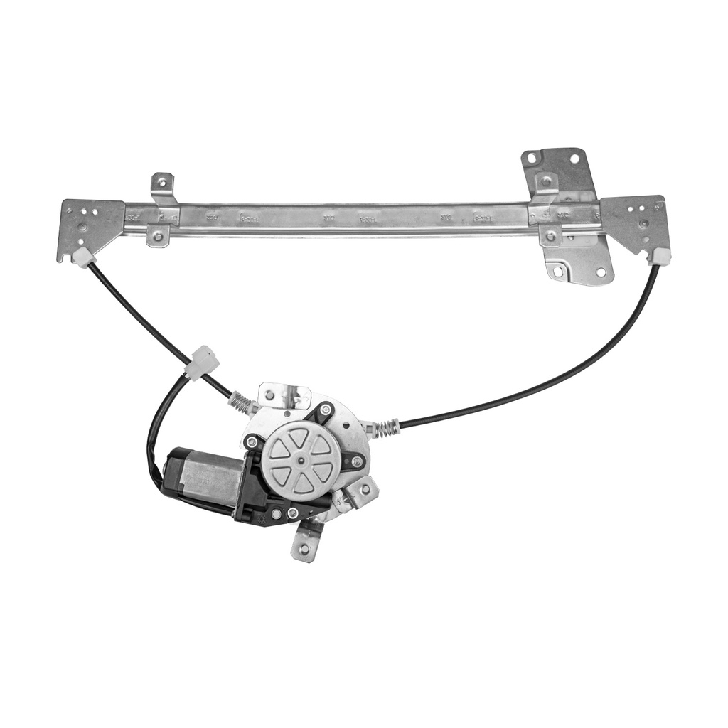 ELEVADOR DE CRISTAL NS FRONTIER/NP300 16-20  ELECTRICO 2 PINS CON MOTOR NORMAL Y DOBLE CABINA 12VCC GENERICA Derecho Delantera  