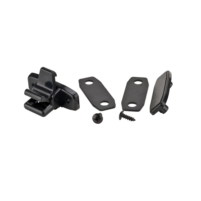 BROCHE VENTANILLA NS URVAN 02-18/ICHI VAN 85-94  CORRUGADA 6 PIEZAS NEGRO HUSHAN Derecho/Izquierdo  Puerta corrediza 