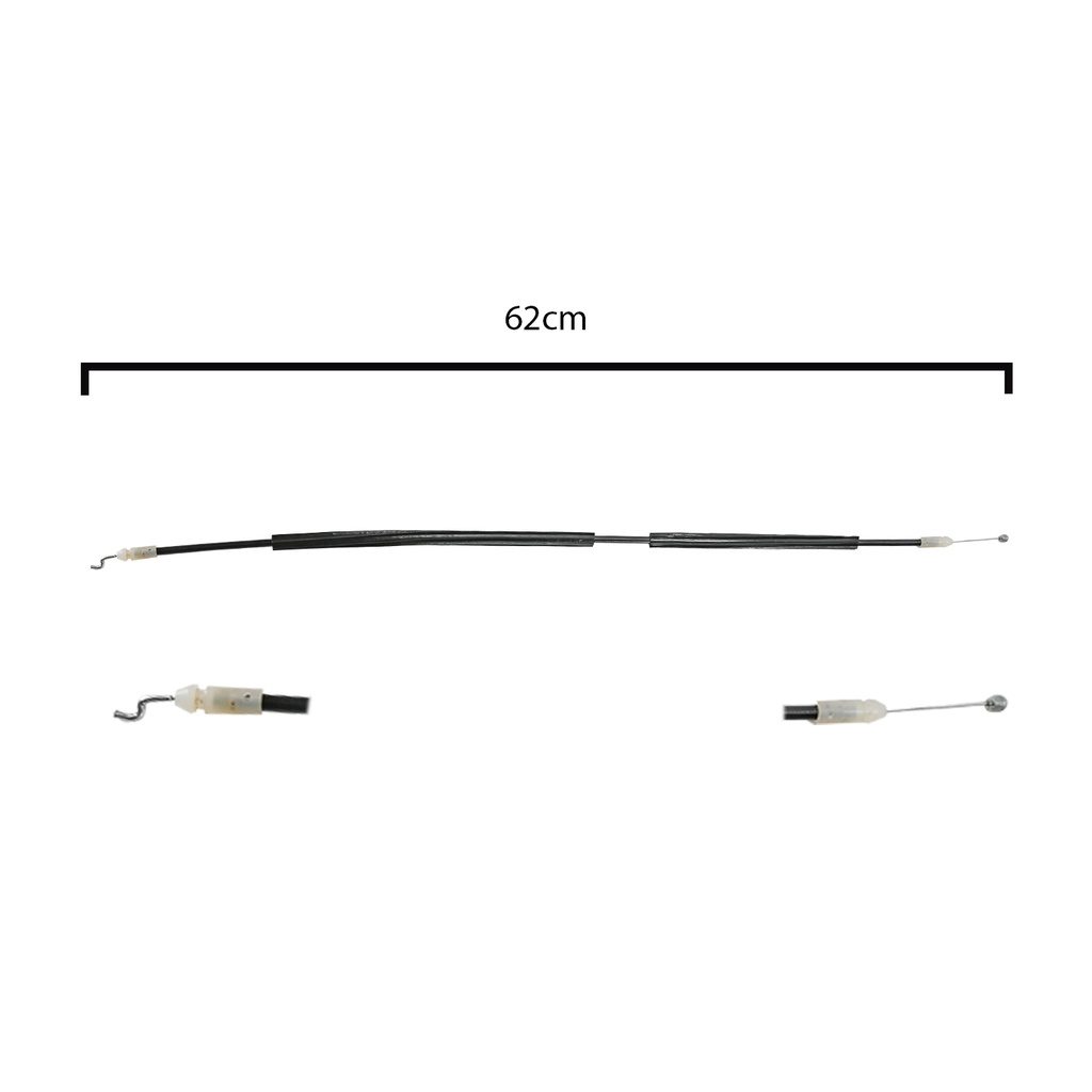 CHICOTE CERRADURA NS MARCH 11-20  62 CM GENERICA Derecho Delantera  