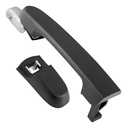 MANIJA EXTERIOR DG ATTITUDE 06-11  HY ACCENT 07-11  LISA PARA PINTAR NEGRA PLASTICO HUSHAN Izquierdo Trasera  
