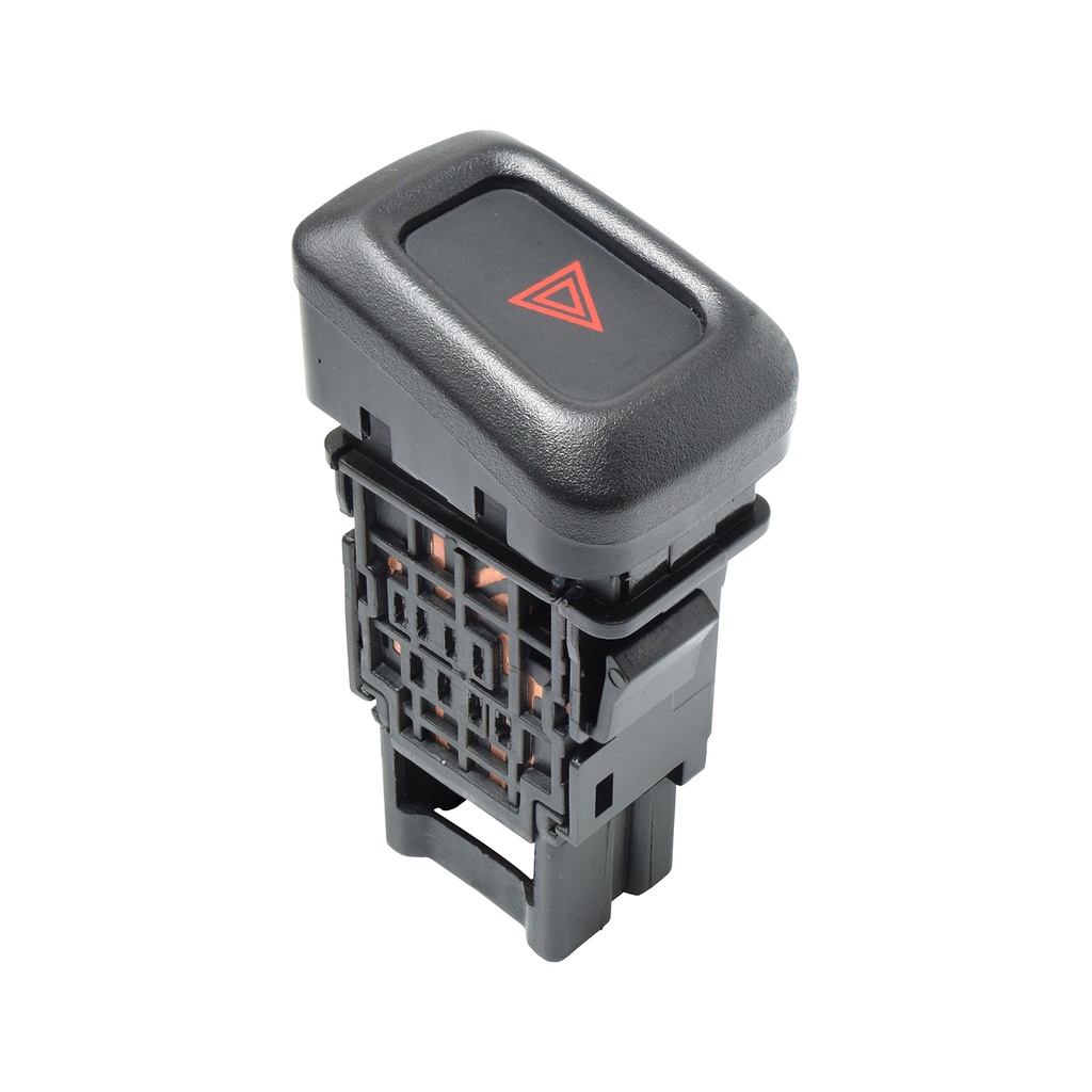 BOTON DE INTERMITENTES NS SENTRA 01-06  8 PINS 1 TECLA NEGRO 12VCC MANIJAUTO    