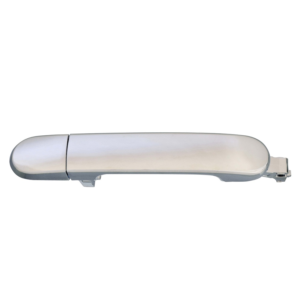 MANIJA EXTERIOR NS TIIDA 07-17  SIN HOYO PARA LLAVE CROMADA PLASTICO HUSHAN Derecho Delantera/Trasera  