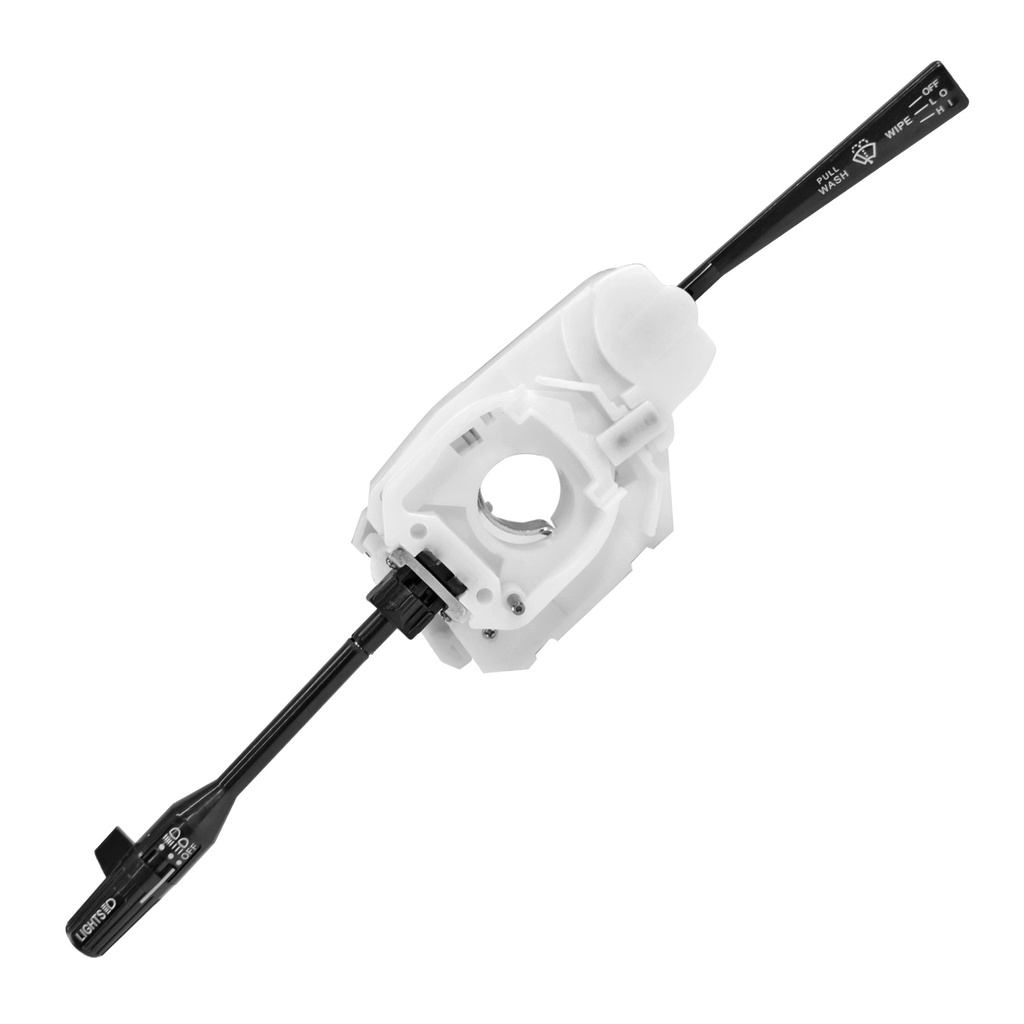 PALANCA DIRECCIONAL NS TSURU I 82-87  CONTROL LUCES/LIMPIABRISAS  16 PINS 2 PASOS NEGRA 12VCC MANIJAUTO    