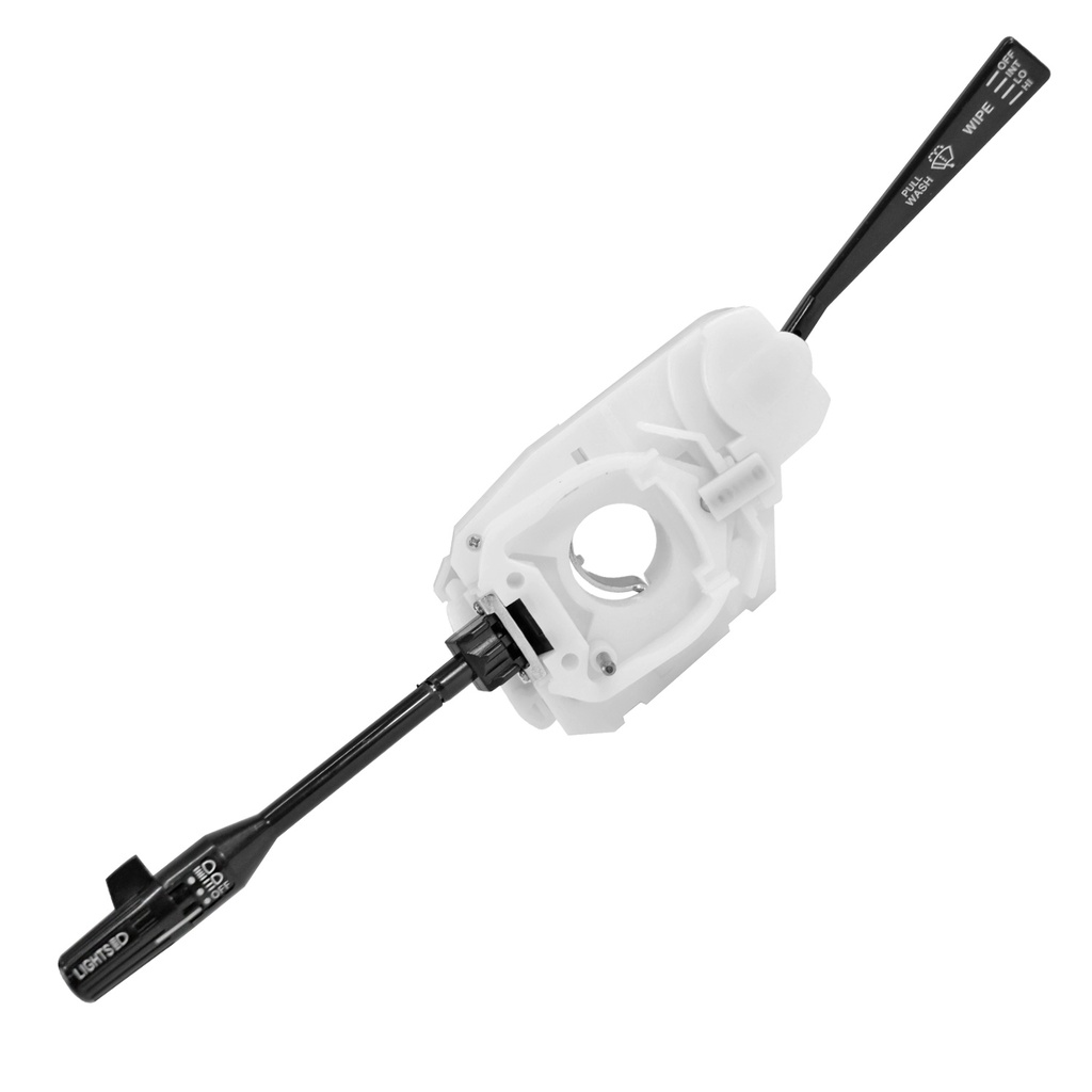 PALANCA DIRECCIONAL NS TSURU I 82-87  CONTROL LUCES/LIMPIABRISAS  17 PINS 3 PASOS NEGRA 12VCC MANIJAUTO    
