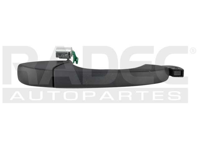 MANIJA EXTERIOR CR VOYAGER/TOWN & COUNTRY 08-16/CIRRUS/SEBRING 07-10/200C 12-14  DG CARAVAN 08-16/JOURNEY 09-10  VW ROUTAN 09-12  DG AVENGER 08-14  SIN HOYO PARA LLAVE CORRUGADA PLASTICO HUSHAN Derecho Delantera/Trasera  