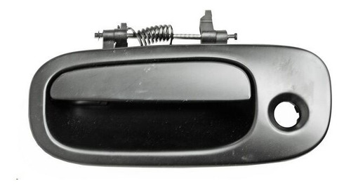 MANIJA EXTERIOR DG CHARGER 06-10/CHALLENGER 08-10  CON HOYO PARA LLAVE NEGRA PLASTICO HUSHAN Izquierdo Delantera  
