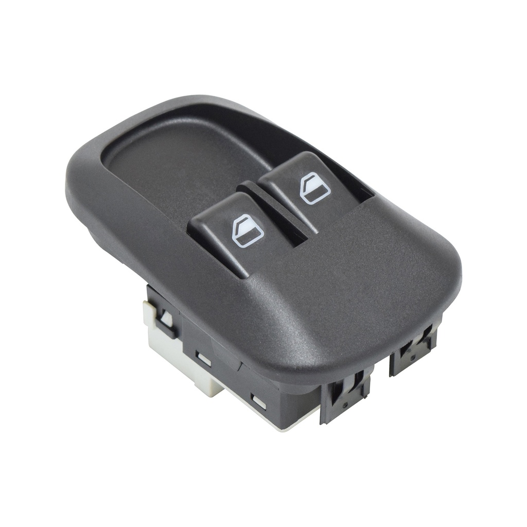 CONTROL ELECTRICO PG 206 01-09/207 06-11  DE ELEVADOR 6 PINS 2 TECLAS NEGRO SIN CONTROL PARA ESPEJO 12VCC MANIJAUTO    