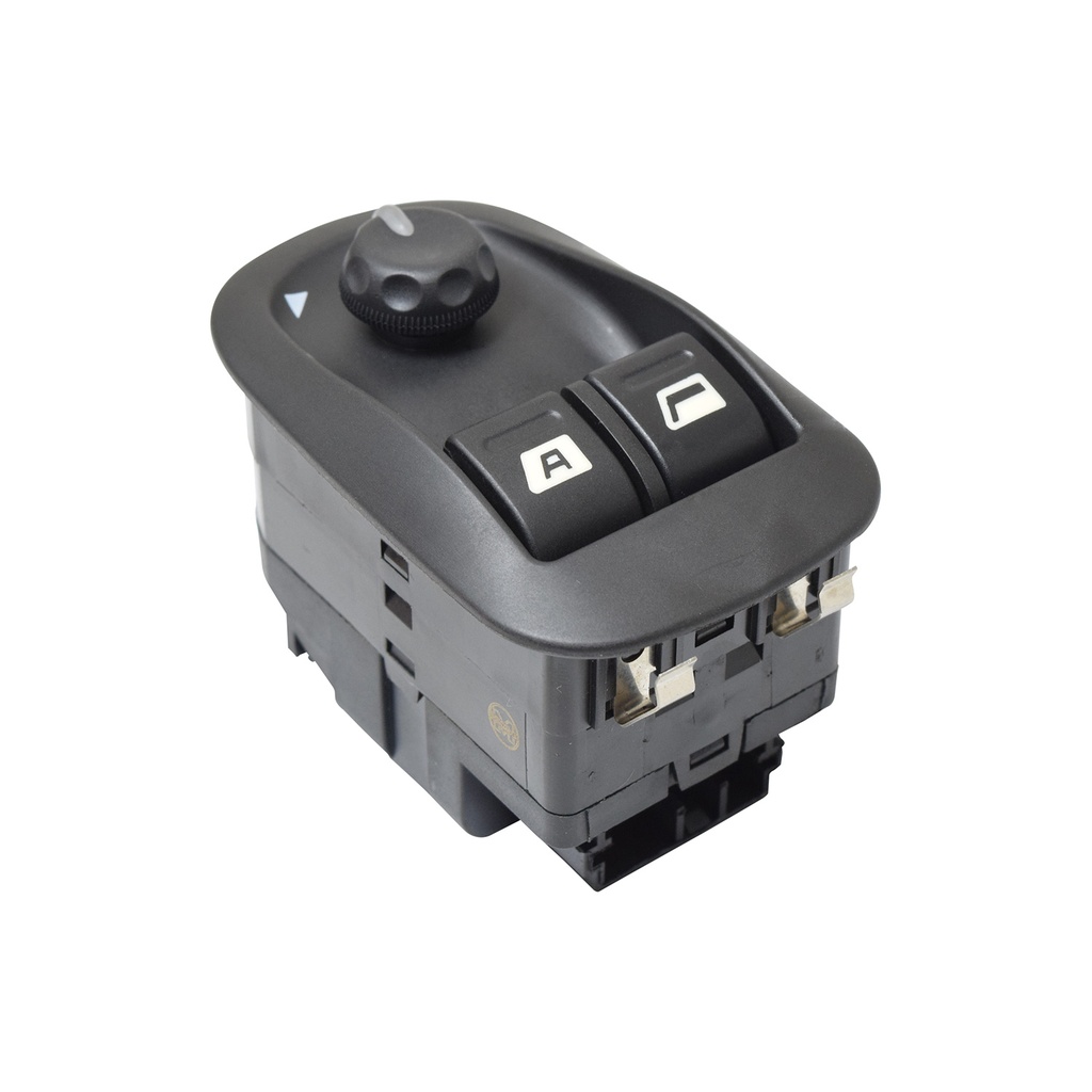 CONTROL ELECTRICO PG 206 01-09/207 06-11  DE ELEVADOR 24PINS 2 TECLAS NEGRO CON CONTROL PARA ESPEJO 12VCC MANIJAUTO    