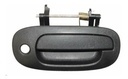 MANIJA EXTERIOR DG DAKOTA 00-01/DURANGO 98-01  CON HOYO PARA LLAVE CORRUGADA PLASTICO HUSHAN Derecho Delantera  