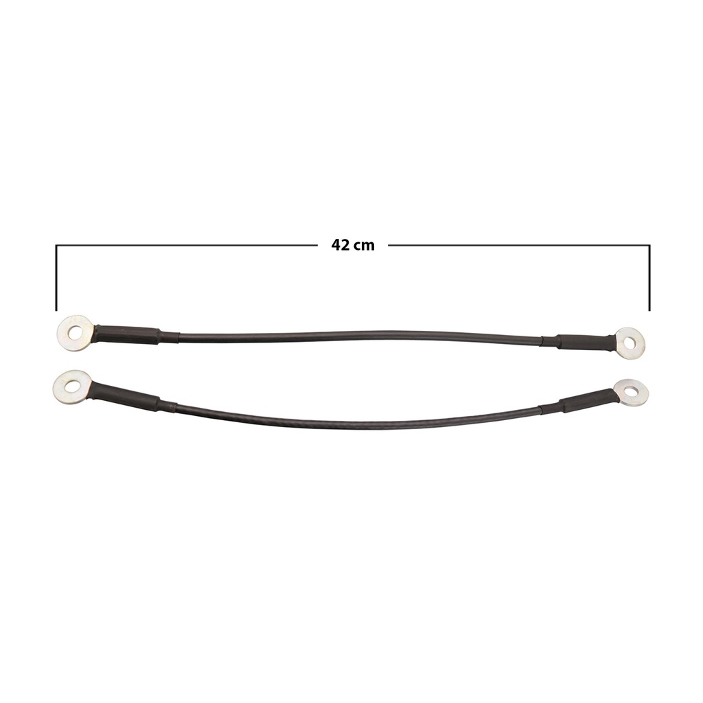 CABLES DE TAPA PT AZTEK 01-05  JUEGO 42CM HUSHAN    