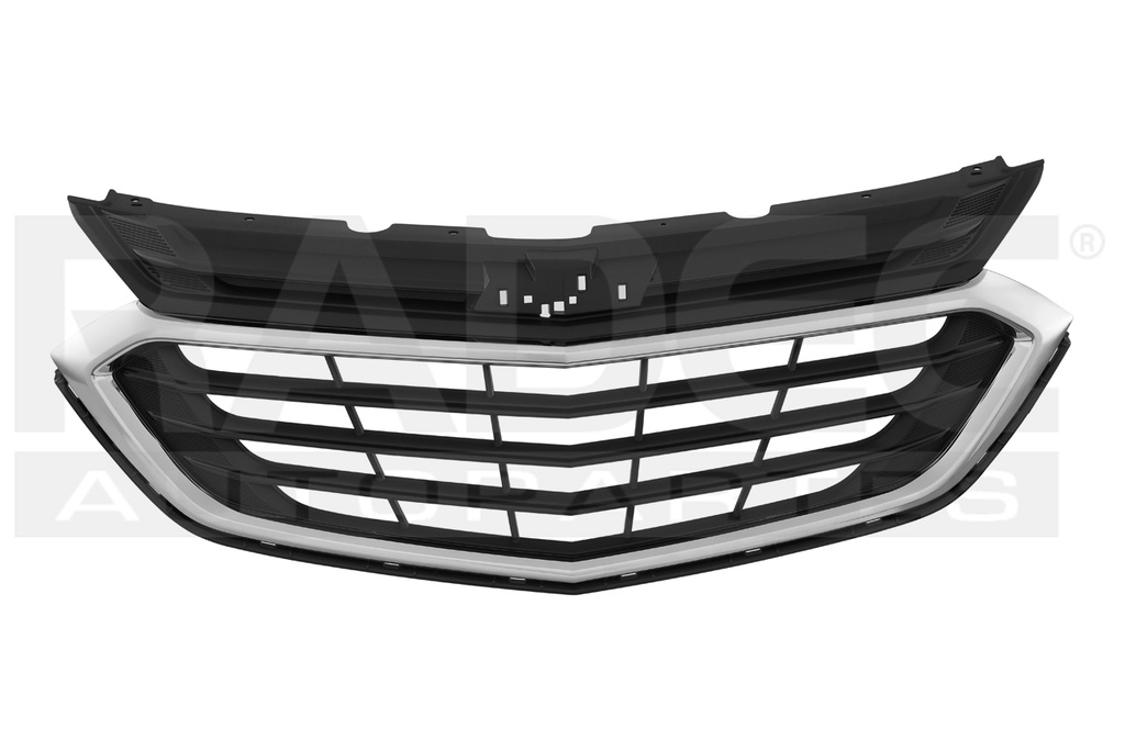 REJILLA FASCIA DELANTERA CV EQUINOX 18-21 CENTRAL F/CROMADO LS/LT/PREMIER PLUS L4 4 CILINDROS 1.5L 5 PUERTAS