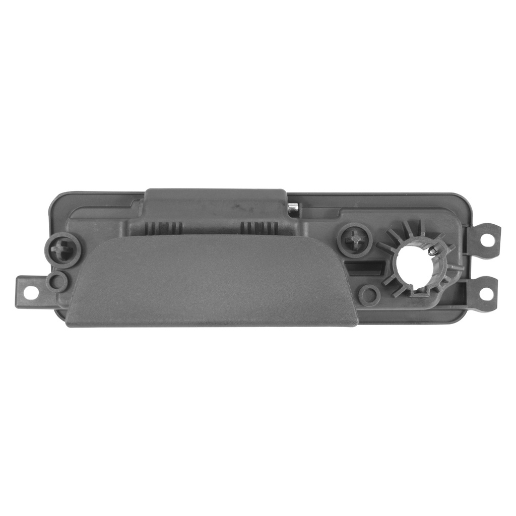 MANIJA EXTERIOR RN KANGOO 19-21  5TA PUERTA ABATIBLE IZQUIERDA SIN MOLDURA CORRUGADA NEGRA PLASTICO HUSHAN    