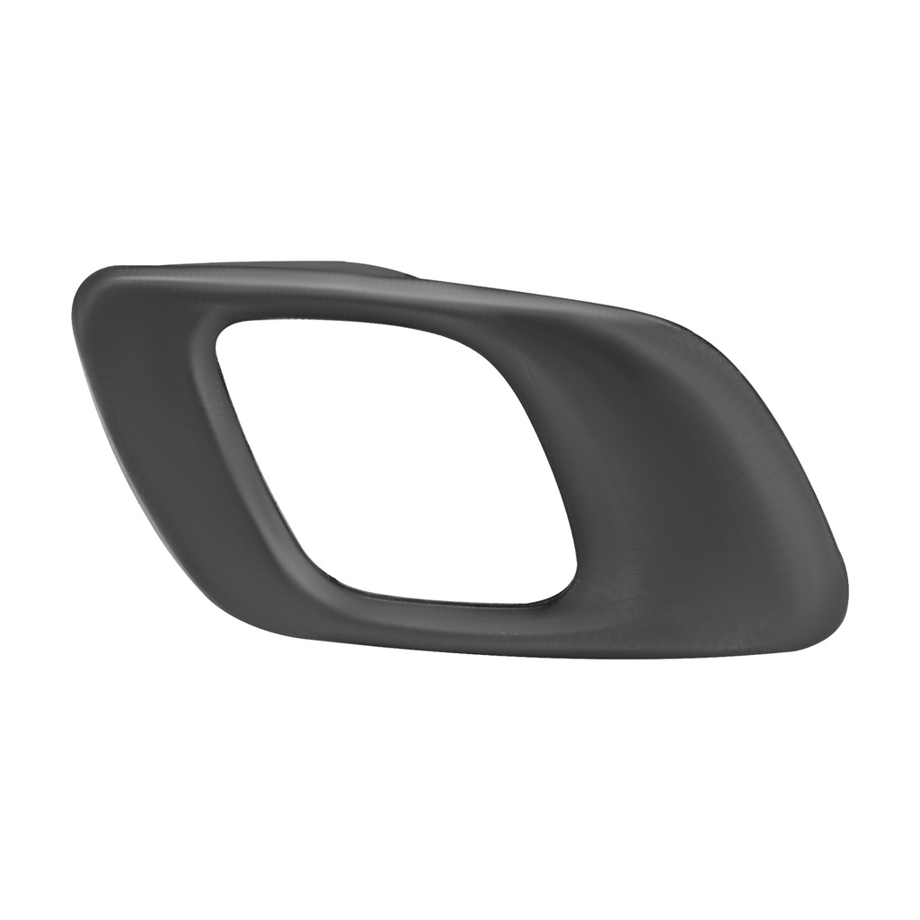 MANIJA INTERIOR RN KWID 18-22  PATA RECTA CORRUGADA NEGRA PLASTICO GENERICA Derecho Delantera/Trasera  