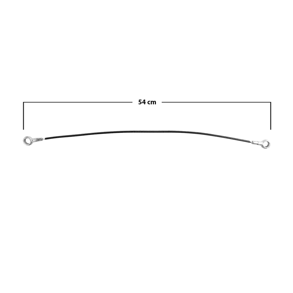 CABLES DE TAPA RN OROCH 18-22  1 PIEZA 54 CM GENERICA Derecho/Izquierdo Trasera  