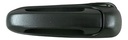 MANIJA EXTERIOR DODGE RANGER 1500/2500/3500 02-08/DAKOTA 05-12  MT RAIDER 06-09  CORRUGADA NEGRA PLASTICO HUSHAN Izquierdo Trasera