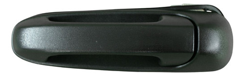 MANIJA EXTERIOR DODGE RANGER 1500/2500/3500 02-08/DAKOTA 05-12  MT RAIDER 06-09  CORRUGADA NEGRA PLASTICO HUSHAN Izquierdo Trasera
