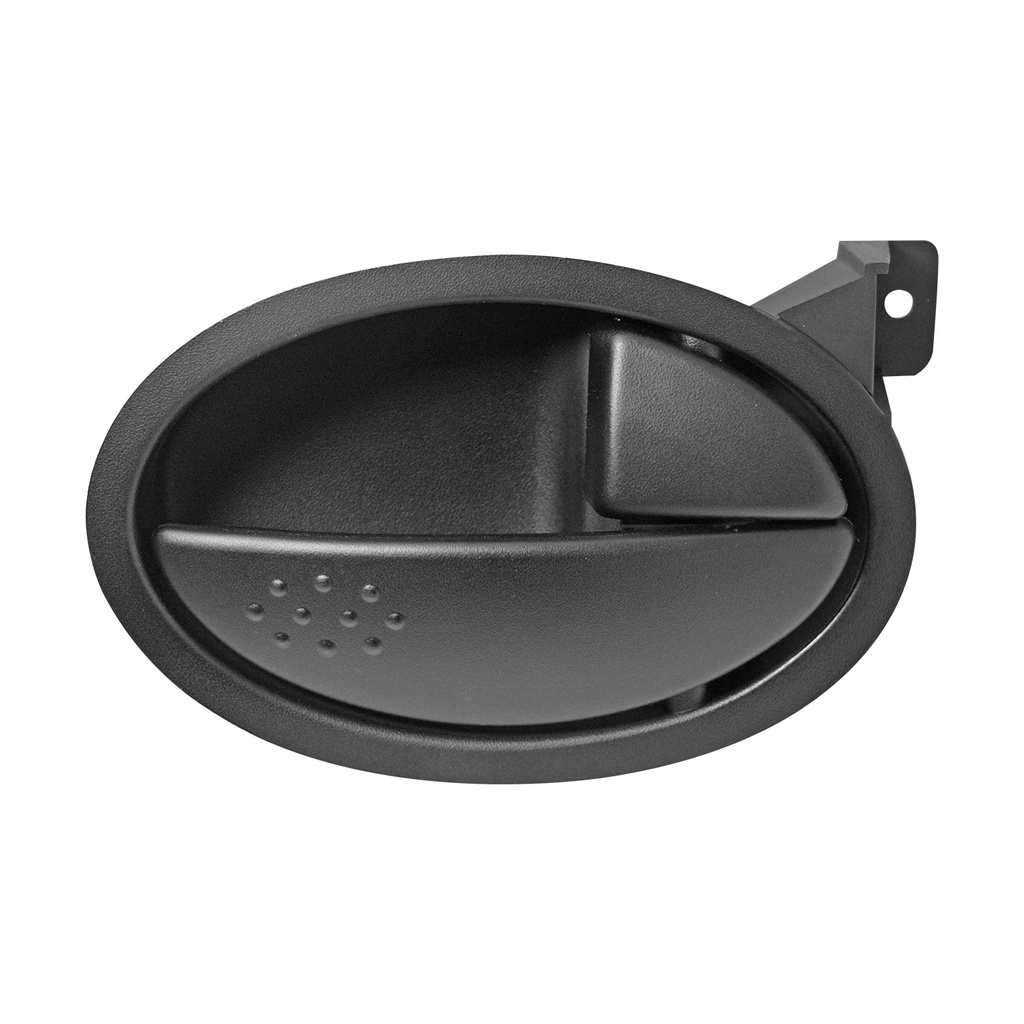 MANIJA INTERIOR SN ION 03-07  4 PUERTAS CORRUGADA NEGRA PLASTICO HUSHAN Derecho Delantera  