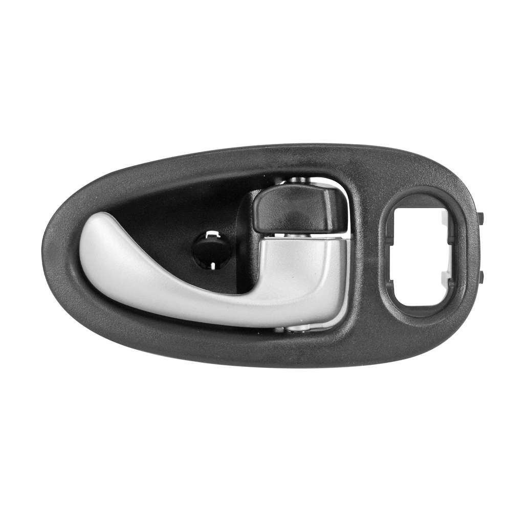 MANIJA INTERIOR SN VUE 02-07  NEGRO/PLATA PLASTICO HUSHAN Derecho Delantera/Trasera  
