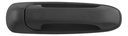 MANIJA EXTERIOR DG RAM 1500/2500/3500 02-08/DAKOTA 05-12  MT RAIDER 06-09  SIN HOYO P/ LLAVE LISA P/ PINTAR NEGRA PLASTICO HUSHAN Derecho Delantera